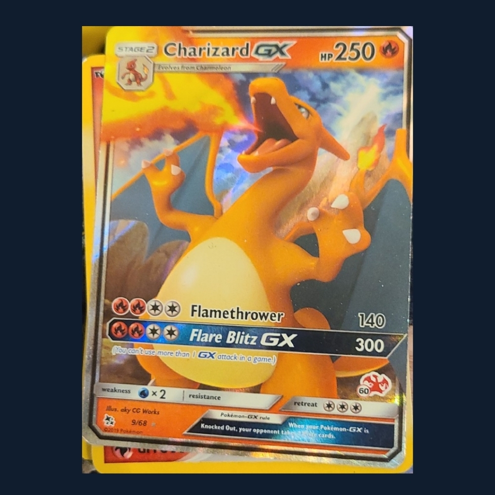 Pokemon Trading Card Game Hidden Fates Ultra Rare Charizard GX #9
